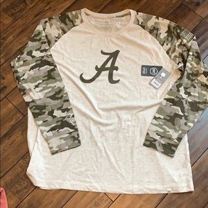 Men’s 3XL Alabama College long sleeve shirt NWT